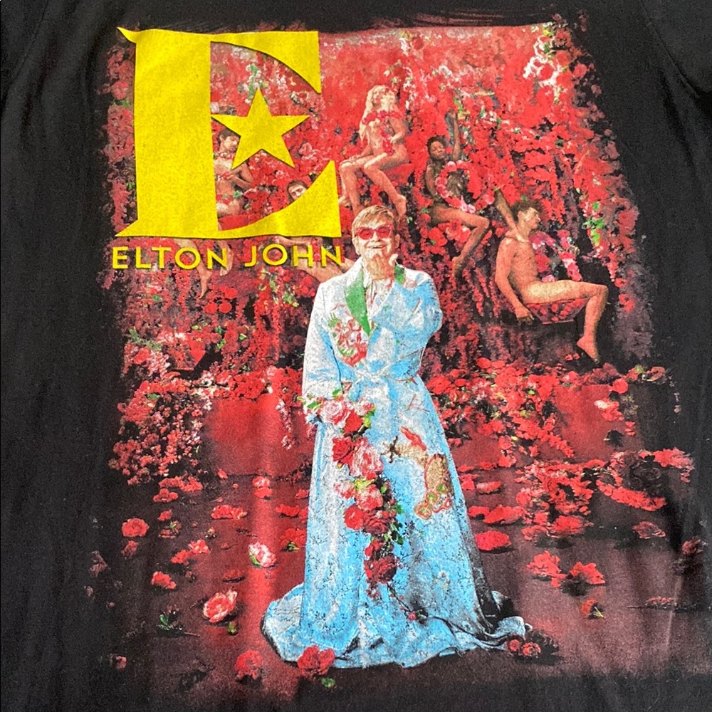 Elton John Concert Shirt